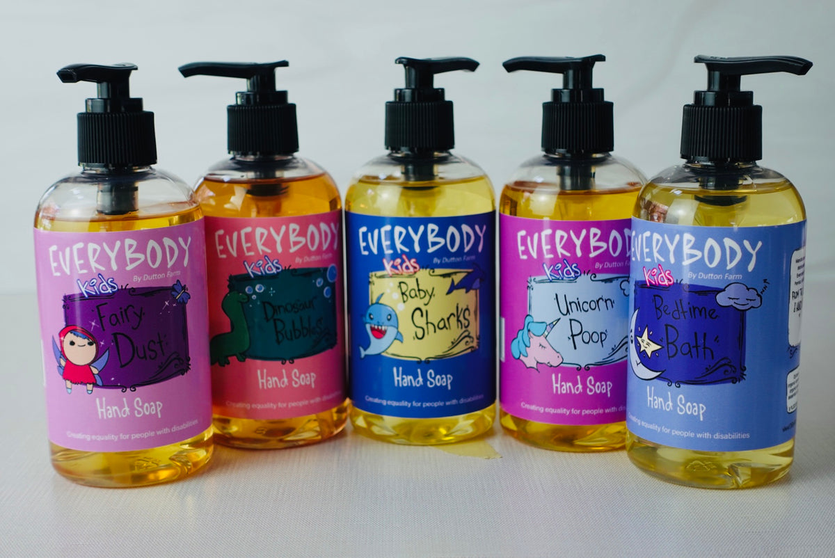 Kids Liquid Hand Soap, Unicorn Poop Scent, EveryBody by Dutton Farm